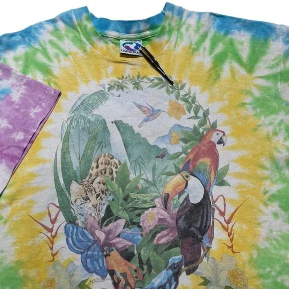 Vintage Grateful Dead Rainforest Dead T-Shirt
